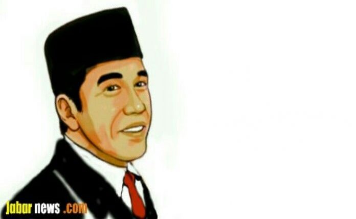 Karikatur - Presiden Joko Widodo (Jokowi). (Dodi/Jabarnews)