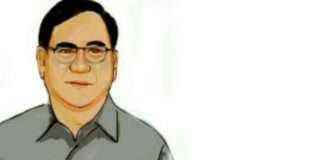 Karikatur Menteri Pertahanan (Menhan) Prabowo Subianto. (Dodi/JabarNews)