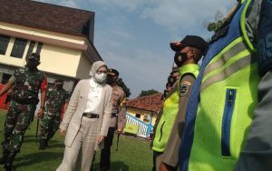 Jelang Nataru, Polres Purwakarta Gelar Apel Operasi Lilin Lodaya 2021