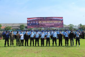 Tingkatkan Kewaspadaan, UPT PAS dan Imigrasi gelar Apel Siaga Nataru di Lapas Cirebon