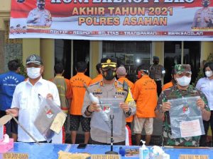 AKBP Putu Yudha Prawira Sebut Kejahatan di Asahan Tahun Ini Menurun
