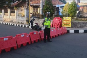 Rekayasa Lalu Lintas Malam Tahun Baru 2022, Polres Purwakarta Berlakukan Crowd Free Night