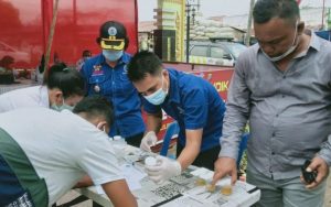 Sopir Angkutan Umum Positif Narkoba Saat BNNK Tanjungbalai Gelar Tes Urine