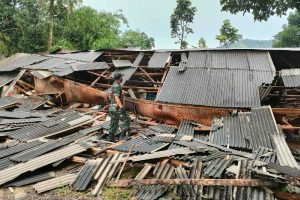 Puting Beliung Terjadi di Cibeber Cianjur, 20 Rumah Alami Kerusakan