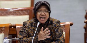 Walah! Mensos Tri Rismaharini Sebut Beras yang Terkubur di Depok Rusak Karena Hujan