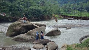 Perbaikan Jembatan Cilaki Cianjur Ditaksir Butuh Rp700 Juta, Tak Bisa Cukup dari DD