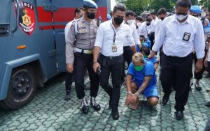 Siap Mati Demi GMBI, Ketum dan 11 Anggotanya Tertunduk Lesu Jadi Tersangka di Polda Jabar