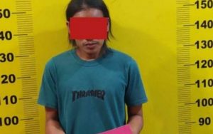 Bawa Narkoba Depan Indomaret, Pria Gondrong Asal Asahan Ditangkap