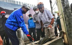 Pasang Grounding Kabel, Pemkot Bandung Benahi Empat Titik Instalansi