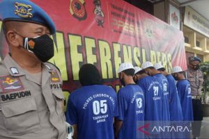 Manfaatkan Medsos, 6 Pelaku Tawuran di Cirebon Diamanjan Polisi