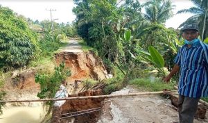 Jalan dan Jembatan Putus di Dolok Merawan Serdang Bedagai Dibangun, Anggarkan Rp 8,4 Miliar