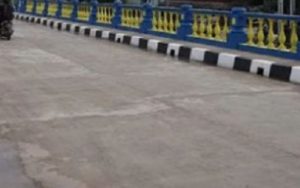 Jembatan di Karawangpawitan Amblas, Dinas PUPR Karawang pihak Kontraktor