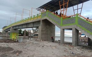 Hore! Pembangunan Jembatan Wisata Pantai Sialang Buah Sudah Beres, Begini Penampakkannya