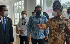 Resmikan Kantor PN Sei Rampah, Dirjen BPU Makamah Agung Minta Masyarakat Waspada Omicron