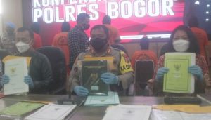 Enam Mafia Tanah di Bogor  Palsukan Sertifikat Tanah Ditangkap, Kerugian Capai Rp15 Miliar