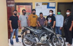 Pria Asal Simalungun Curi Motor di Pematangsiantar Akhirnya Ditangkap Polisi