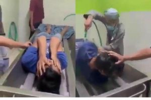 Bukan Dipukuli, Maling Kotak Amal di Masjid Dimandikan Seperti Jenazah