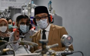 Tren Omicron Naik, Ridwan Kamil Cek Fasilitas RSUD Kabupaten Bekasi