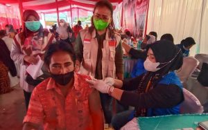 Ribuan Guru di Serdang Bedagai Ikuti Vaksinasi Booster