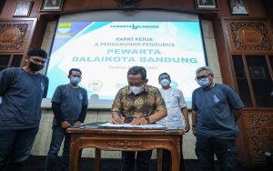 Soal Informasi, Pewarta Balai Kota Siap Bersinergi dengan Pemkot Bandung