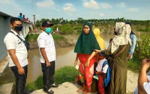 Mandi di Bawah Jembatan Kereta Api, Seorang Bocah Hilang di Sungai Bedagai
