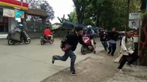 Tawuran Pelajar Pecah di Sukabumi, Kocar-Kacir Gegara Hal Ini