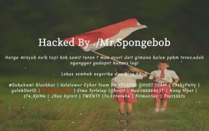 Website Bawaslu Kota Sukabumi Diretas Mr Spongebob, Sudah Tiga Minggu Belum Beres