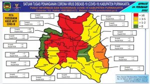 Sebaran Covid-19 di Purwakarta Meningkat, 6 Kecamatan Berstatus Zona Merah
