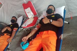 Meriahkan Hari Jadi Ke-50, Basarnas Nias Gelar Kegiatan Sosial Ini