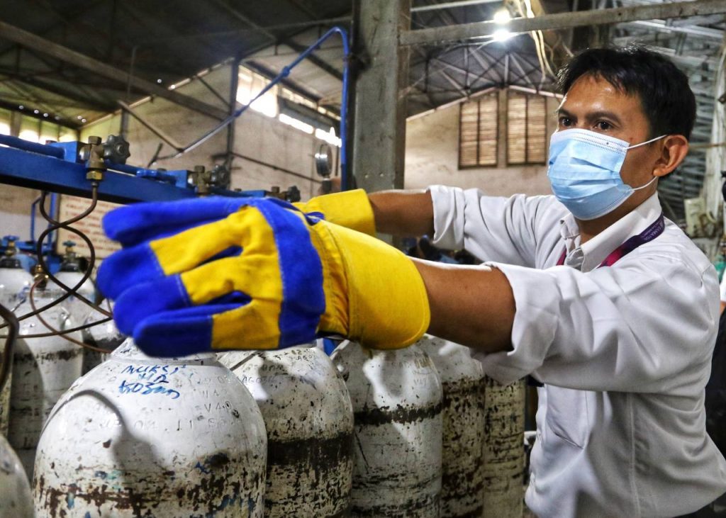 Antisipasi Varian Omnicorn, Ketersediaan Oksigen di Kota Bandung Aman