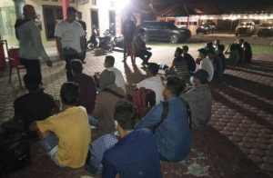 Rumah Kos Diduga Lokasi Prostitusi Digrebek Polisi Asahan, 19 Orang Diamankan