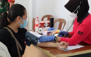 Si Covling Polres Purwakarta Terus Permudah Masyarakat dalam Pelayanan Vaksinasi Covid-19