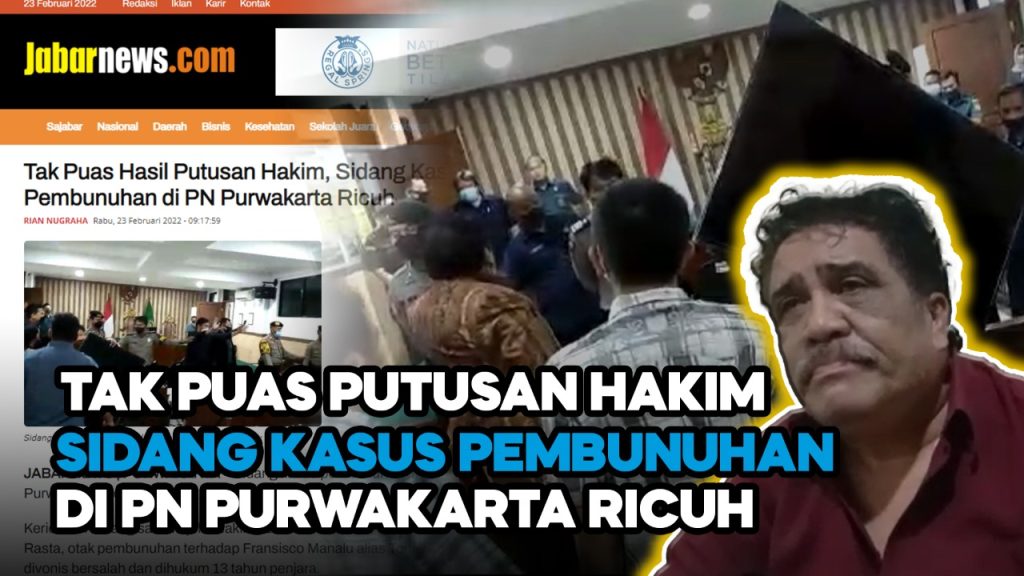 Video: Sidang Kasus Pembunuhan Berlangsung Ricuh, Keluarga Korban Kecewa Terdakwa Divonis Ringan