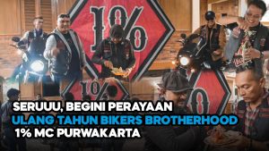 Video: Bikers Brotherhood 1% MC Checkpoint Purwakarta Rayakan Ultah Ke-10