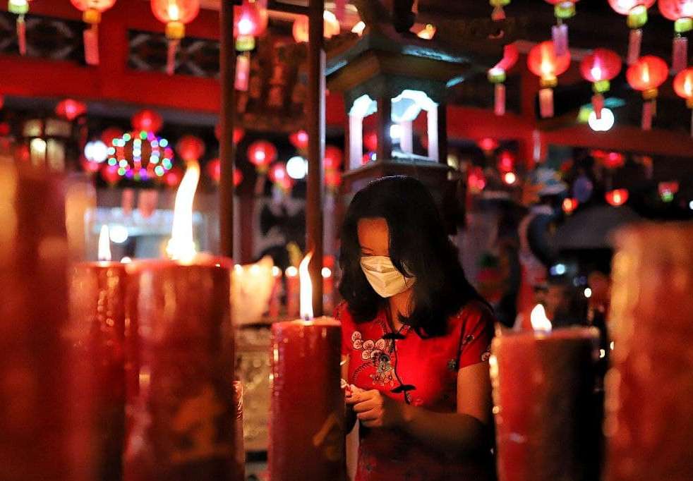 Imlek 2573 di Vihara Dharma Ramsi Kota Bandung, Tetap Khidmat dan Meriah