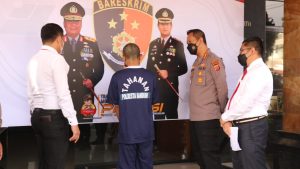 Gasak Mobil Milik Sopir Taksi Online, Warga Ciamis Jadi Penghuni Sel Mapolresta Bandung