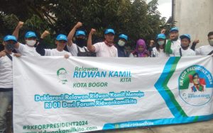 Giliran RKK Wilayah Bogor Dorong Ridwan Kamil Maju di Pilpres 2024