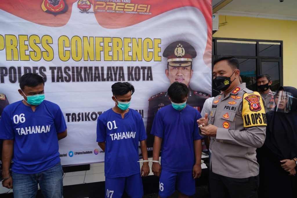 3 Dari 4 Pelaku Curanmor di Tasikmalaya Diberi Hadiah Timah Panas Oleh Polisi