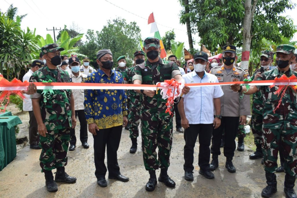 Tangkal Paham Radikal, Kodim 0204 Deli Serdang Resmikan Kampung Pancasila