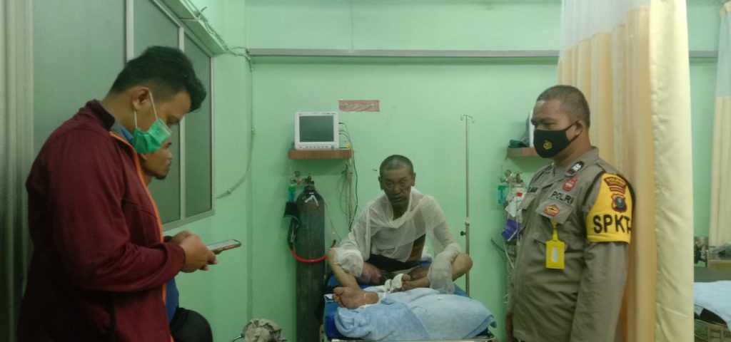 Penjaga Gudang di Sibolga Dibakar OTK