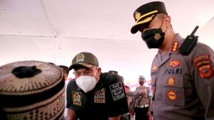 Polresta Bandung Gelar Vaksinasi Masal, Target 1500 Warga Mendapatkan Vaksin