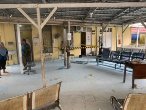 Salah satu Ruangan Rumah Sakit di Tanjungbalai Dibakar Pasien