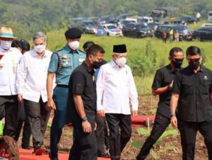 Berkunjung ke Purwakarta, KH Maruf Amin Tinjau Penanaman Jagung dan Kedelai
