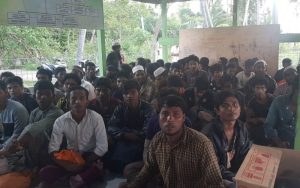 25 Hari Terlantung di Lautan, 114 Pengungsi Rohingya Tiba di Bireun Aceh