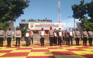 Kapolres Purwakarta Beri Penghargaan Bagi Kecamatan dengan Capaian Vaksinasi Tertinggi
