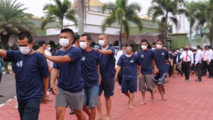 Gelar Operasi Jaran, Polresta Bandung Amankan 94 Tersangka Curanmor