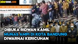 Video: Ricuh! Peserta Munas AMPI Golkar di Bandung Adu Jotos