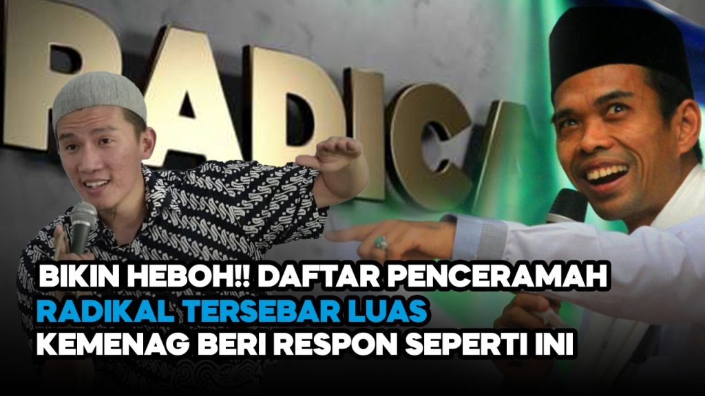 Video: Bikin Heboh! Daftar Penceramah Radikal Tersebar Luas, Kemenag Beri Respon Seperti Ini