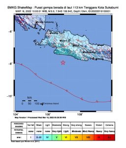 Gempa Bumi 5,5 Magnitudo di Kota Sukabumi Terasa Hingga Tangsel, Bandung, dan Banjar