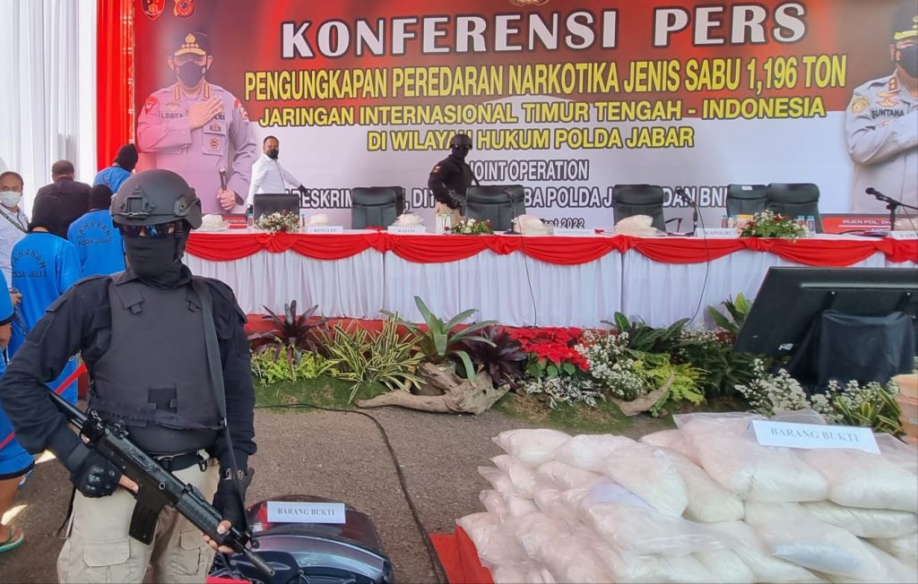 Lima Orang Ditetapkan Tersangka 1 Ton Sabu di Pantai Pangandaran, Berikut Peran Para Tersangka